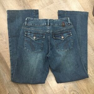 Jag Western Glove works Boot Cut Blue Jeans